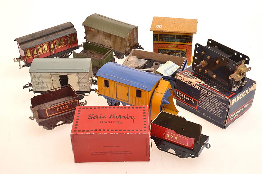 Appraisal: COLLECTION OF ROLLING STOCK INCLUDING HORNBY AND MECCANO NO CLOCKWORK