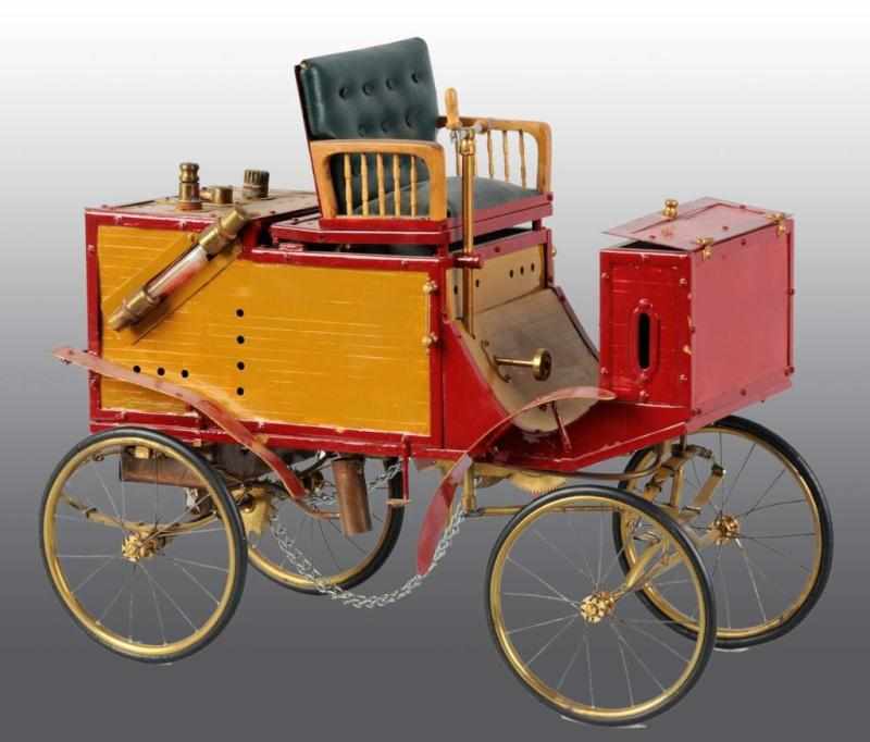 Appraisal: French Live Steam Automobile Model Description The well made model