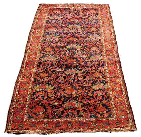 Appraisal: BIDJAR GALLERY CARPET Persia circa feet inches x feet inch