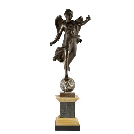 Appraisal: Continental Renaissance Patinated-Bronze Figure Estimate -