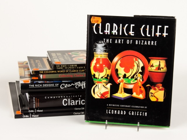 Appraisal: Nine assorted Clarice Cliff related books good general reference materials