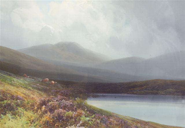 Appraisal: FREDERICK JOHN WIDGERY - THE HILLS BETWEEN ABERFOYLE AND LOCH