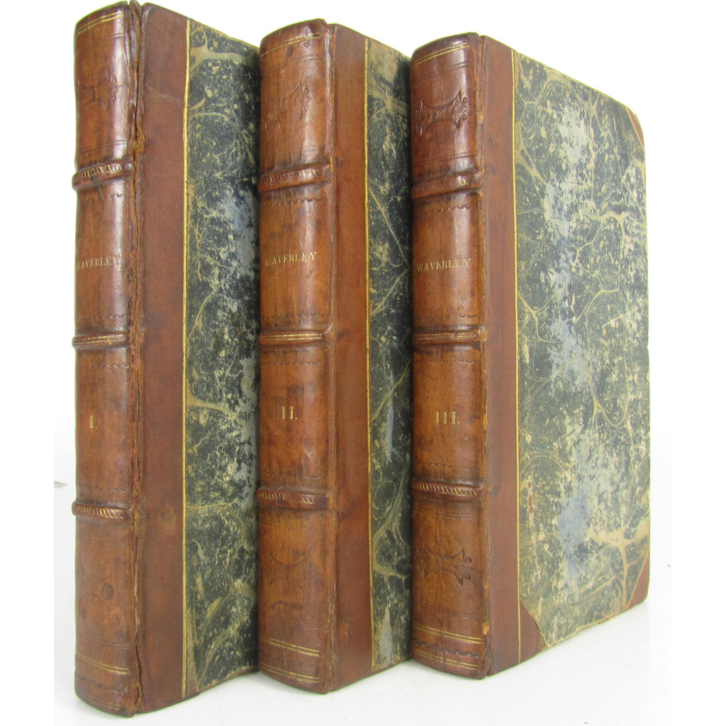 Appraisal: Scott Sir Walter Waverley Edinburgh A Constable First edition volumes