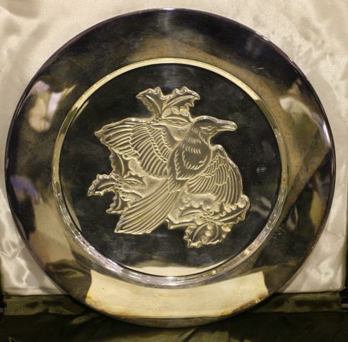 Appraisal: A sterling silver The Churchill Mint Limited Edition Annual Bird