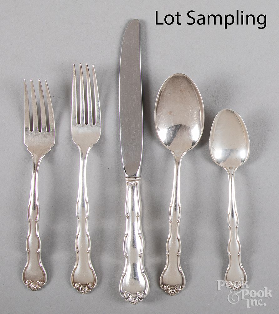 Appraisal: Gorham sterling silver Rondo pattern flatware Gorham sterling silver Rondo