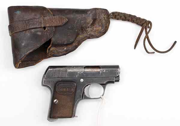 Appraisal: Spanish SEAM Semi-Auto Pistol cal '' barrel S N Condition