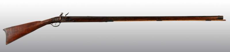 Appraisal: Kentucky Rifle Description OL BL - TB Octagon to round