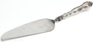 Appraisal: Gorham Sterling Silver Strasbourg Cake Server The C-scroll stamped handle