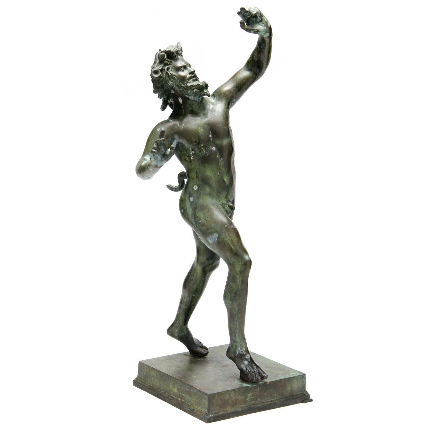 Appraisal: Grand Tour Bronze Sculpture of the Dancing Faun after the