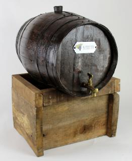 Appraisal: French St Emilion wine barrel on stand h x l