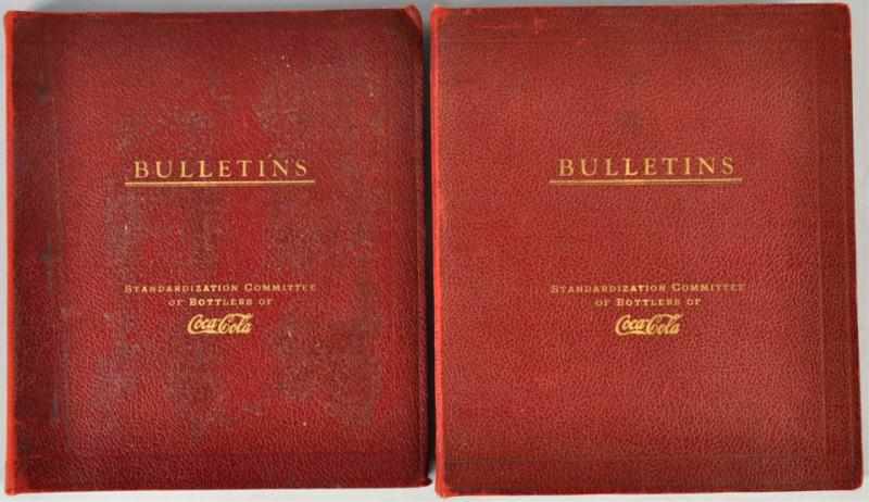 Appraisal: Lot of Coca-Cola Standardization Bulletin Books Both books are loaded