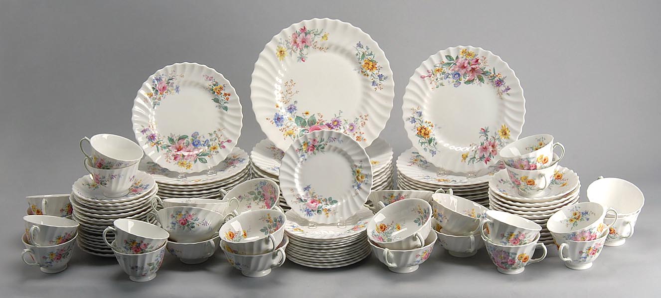 Appraisal: SET OF ROYAL DOULTON CHINA in the Arcadia pattern Consists