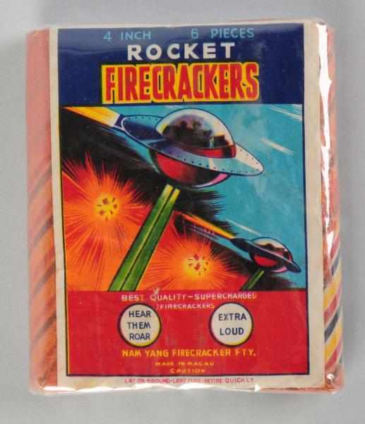 Appraisal: Rocket -Pack Firecrackers Class Condition Near Mint Size - x