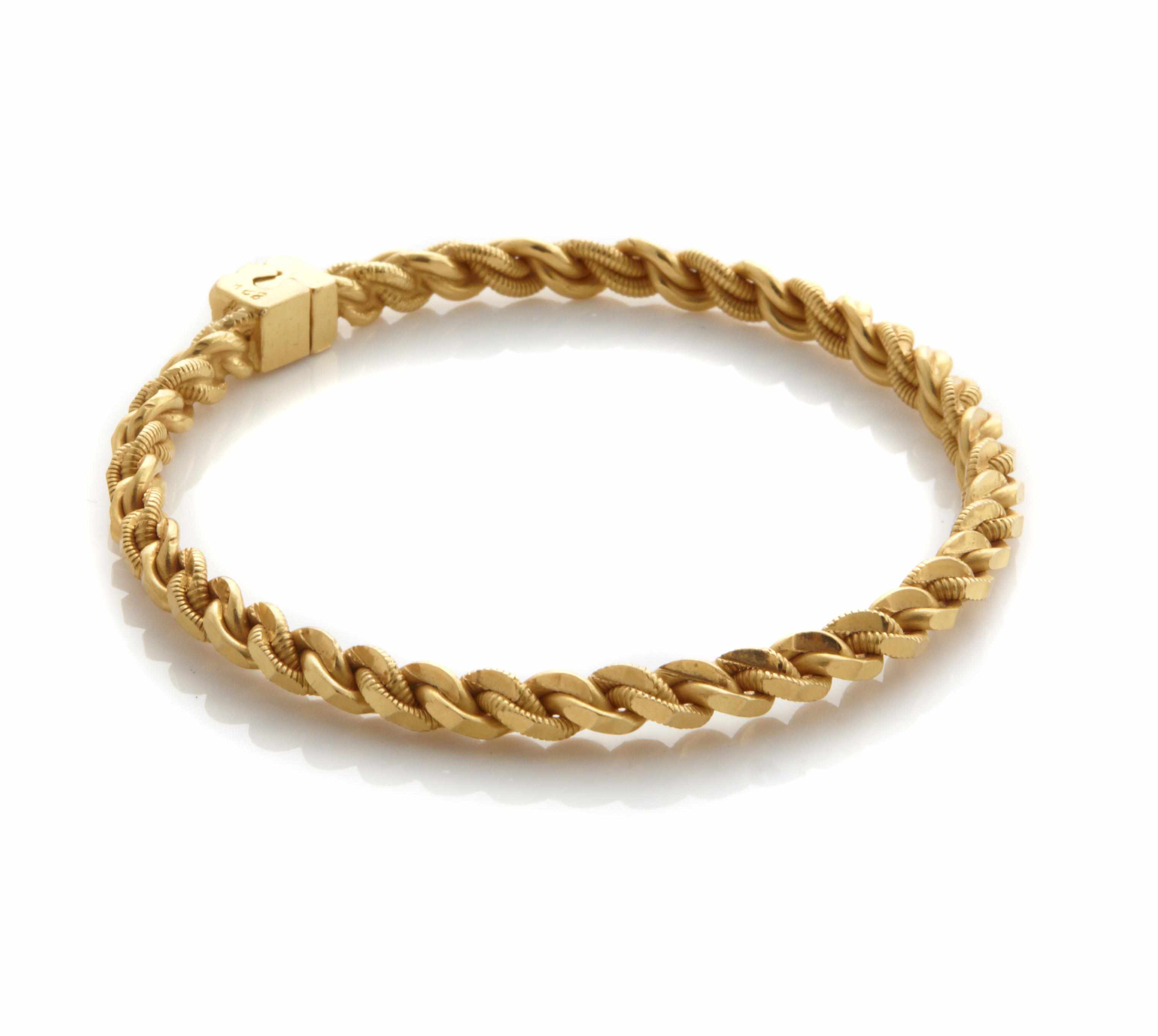 Appraisal: A k gold bangle diameter in g