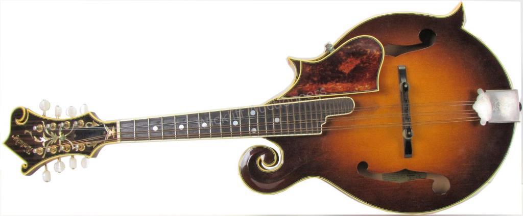 Appraisal: Kentucky Mandolin with Case style KM modern F-style deluxe inlay