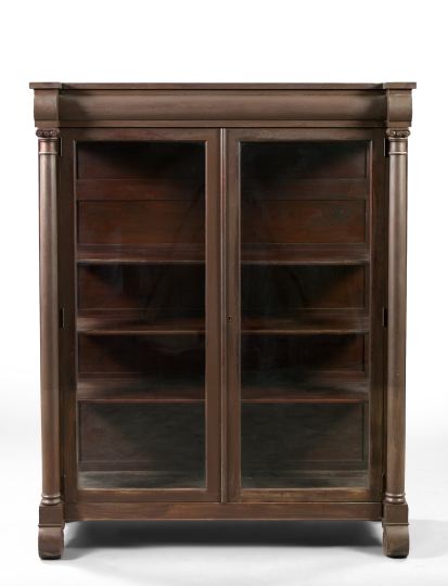 Appraisal: American Late Classical Revival Mahogany Bookcase first quarter th century