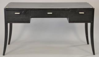 Appraisal: Baronet Contemporary desk vanity ht in top x Baronet Contemporary