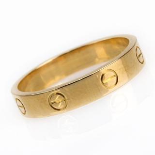 Appraisal: Vintage Cartier Karat Yellow Gold Love Ring Band Signed Cartier