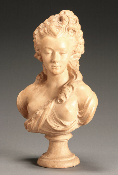 Appraisal: Terracotta Bust of Madame du Barry th Century After a