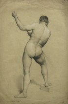 Appraisal: Two Works by H Martini German ca th Century Nude