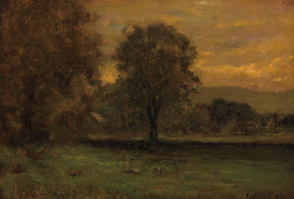 Appraisal: GEORGE INNESS American - Leeds New York oil on academy