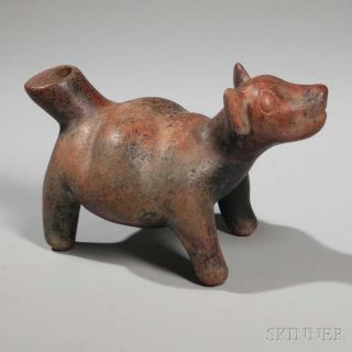 Appraisal: Colima Pottery Dog c B C - A D with