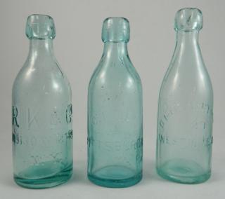 Appraisal: Soda Soda- round aqua- 'R K Co No W th