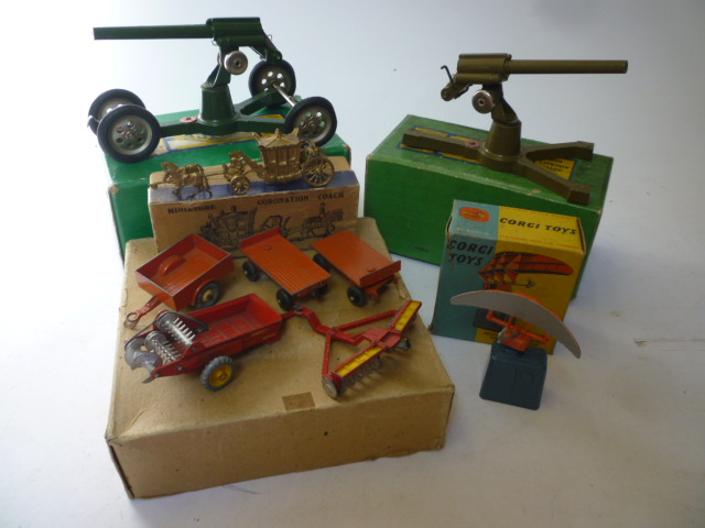 Appraisal: Astra Mobile Anti-Aircraft Gun and another mobile version boxed G