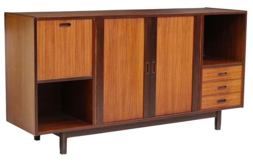 Appraisal: Italian mid-century modern sideboard credenza Silma Furniture Industry Rome c