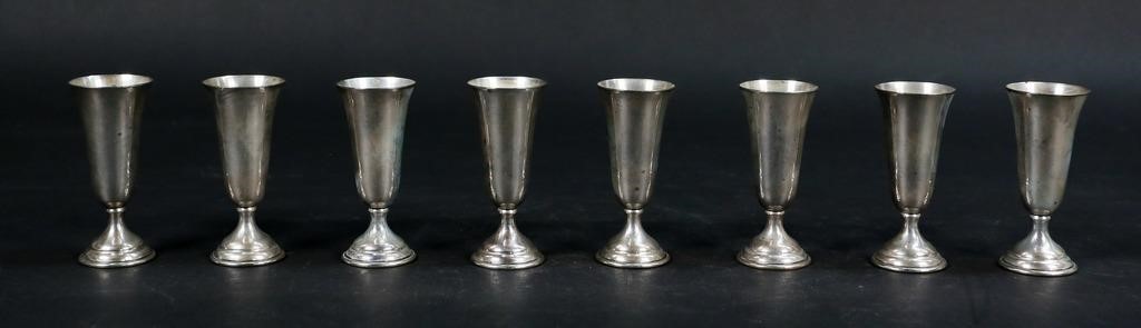 Appraisal: Randahl for Georg Jensen Inc New York sterling silver cordials