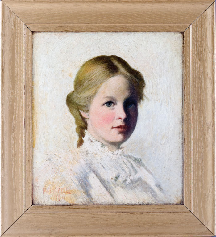 Appraisal: PHILIP LITTLE AMERICAN - PORTRAIT OF MARY ELIZABETH TRUMBULL AT