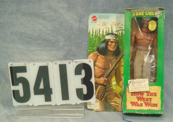 Appraisal: Mattel Lone Wolf action figure Mib box is rough Estimate