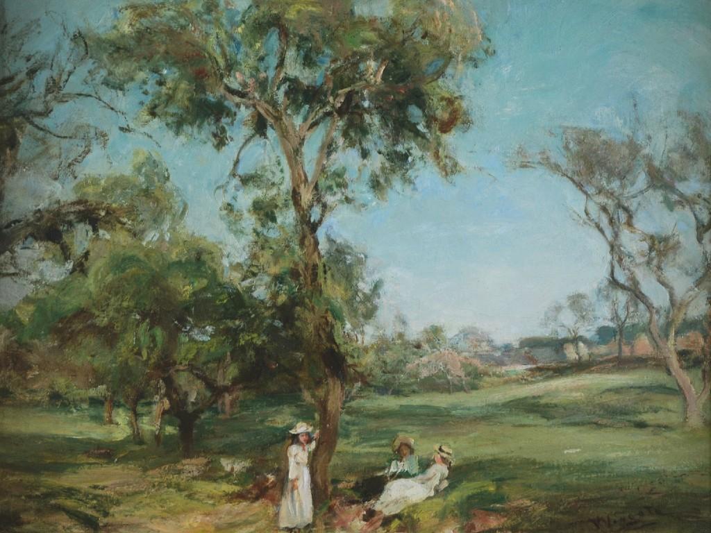 Appraisal: JAMES LAWTON WINGATE P R S A - OIL PAINTING