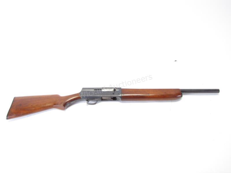 Appraisal: Remington M Sportsman Riot Gun Auto Loading Shotgun-Blued round barrel