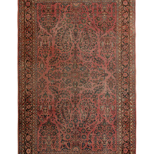 Appraisal: A Sarouk Wool Rug Circa feet inches x feet inch