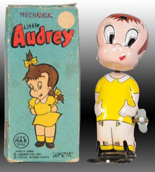 Appraisal: Linemar Tin Little Audrey Hopping Toy Description Japanese Includes original