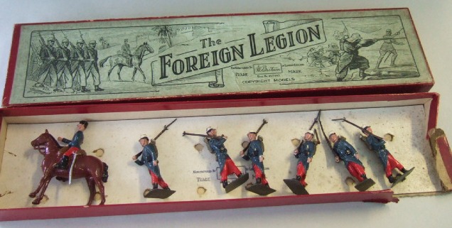 Appraisal: A Britains set the Foreign Legion boxed