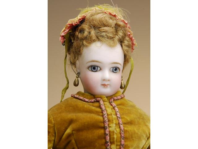 Appraisal: Jumeau Fashion Lady with Almond Eyes France ca pale pressed