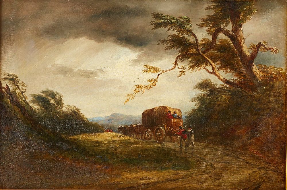 Appraisal: After David Cox the Elder The Coming Storm Oil on