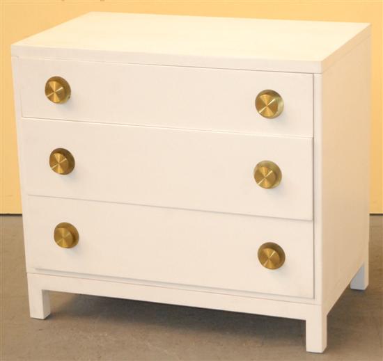 Appraisal: MODERN CHEST A mid oth C design Modern Original Widdicomb