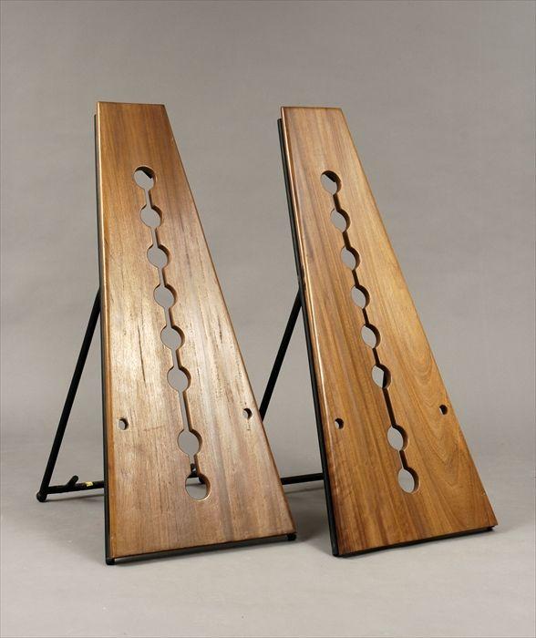 Appraisal: Pair of Scandinavian Modern Teak and Enameled Metal Racks x