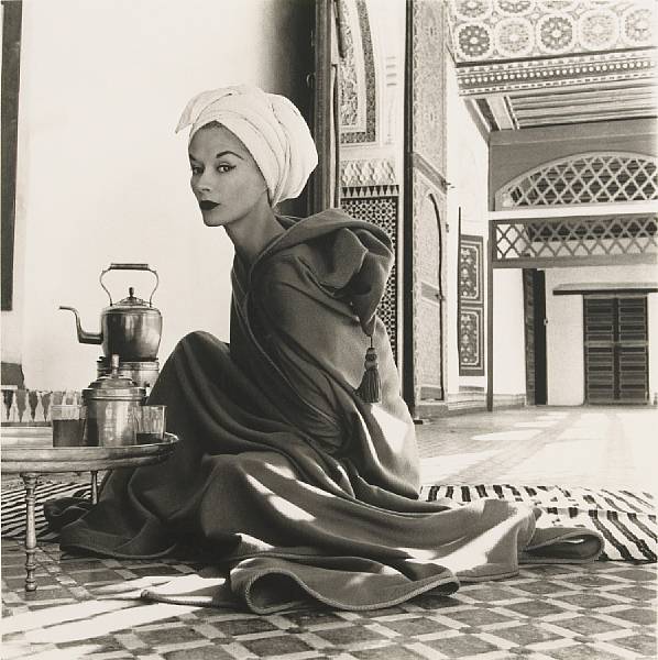 Appraisal: Irving Penn American born Woman in Moroccan Palace Lisa Fonssagrives-Penn