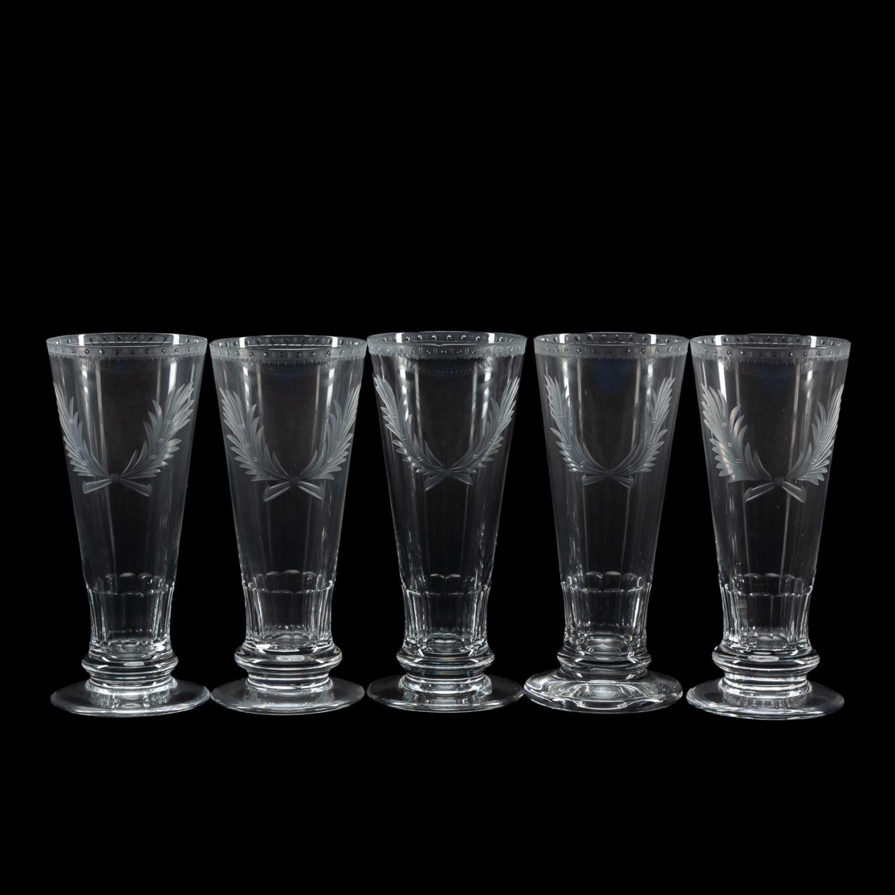 Appraisal: WILLIAM YEOWARD ADRIANA WATER GLASSES PC William Yeoward English active