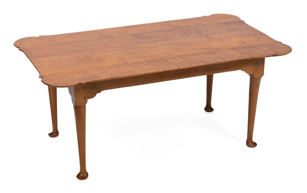 Appraisal: ELDRED WHEELER COFFEE TABLE MASSACHUSETTS TH CENTURY HEIGHT LENGTH WIDTH