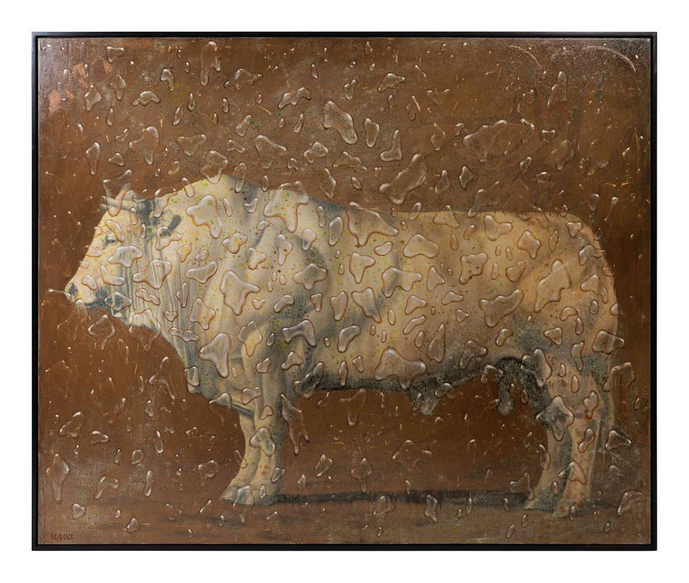 Appraisal: Miroslav Anti American Yugoslavian - Untitled Prize Animal Miroslav Anti