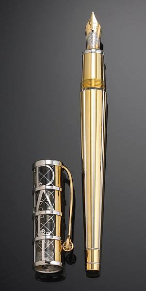 Appraisal: MONT BLANC Salvador Dali Limited Edition This solid gold pen