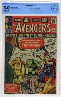 Appraisal: Marvel Comics Avengers No CBCS UNITED STATES TH CENTURY Marvel