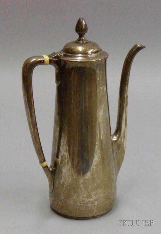 Appraisal: Tiffany Sterling Silver Coffeepot