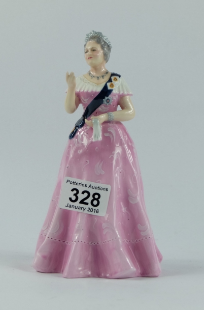 Appraisal: Royal Doulton limited edition figure HM The Queen Elizabeth The