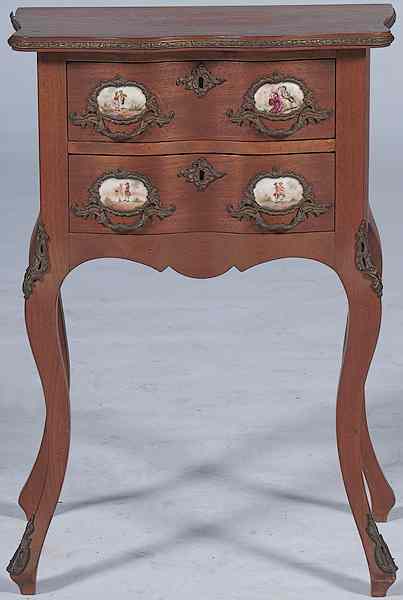 Appraisal: Louis XV-style Side Table th century a side table in